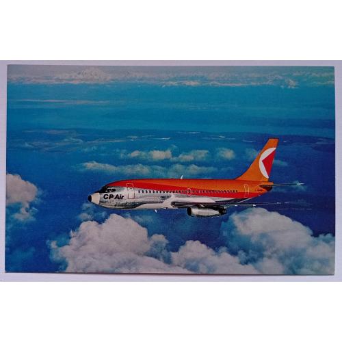 Открытка Самолет CP Air Boeing 737