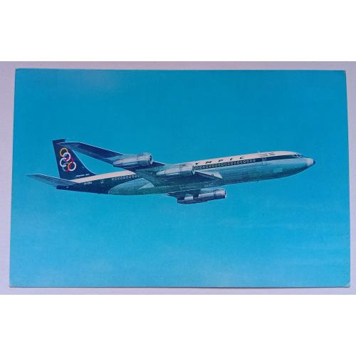 Открытка Самолет Olympic Airways Boeing 737-200