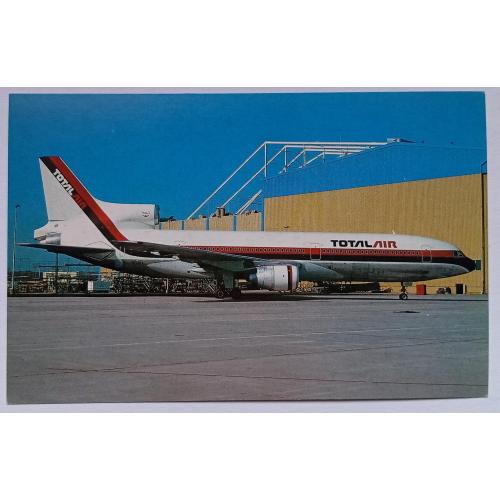 Открытка Самолет TotalAir Lockheed