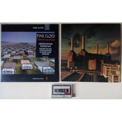 Pink Floyd – A Momentary Lapse of Reason 1987 + Animals 1977 (Sound Breeze Chrome CR 90 - запись с L