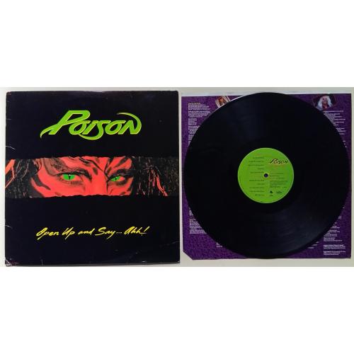 Poison - Open Up and Say…Ahh! 1988 (USA) (EX/EX)