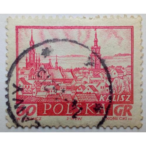 Польша 1960 Калиш, гашеная(II)