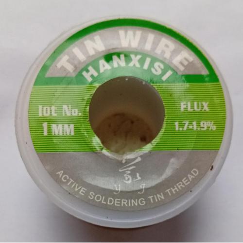 Проволока для паяния Hanxisi, Д 1 мм (новая)(II)