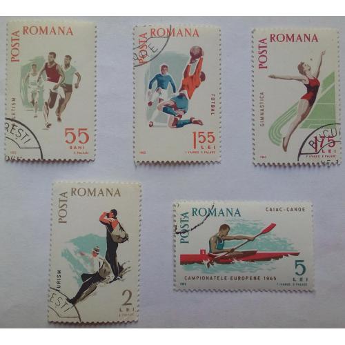 Румыния 1965 Спорт, гашеные (КЦ=2 евро)