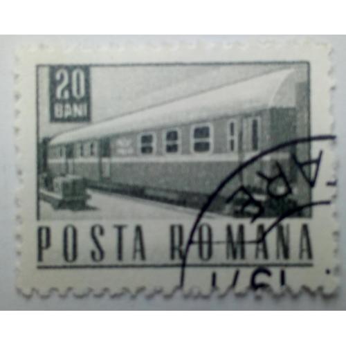 Румыния 1967 Вагон, гашеная