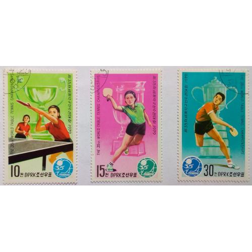 Северная Корея 1979 Теннис, гашеные
