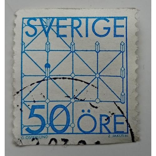 Швеция 1985 Игры, 50ORE, гашеная