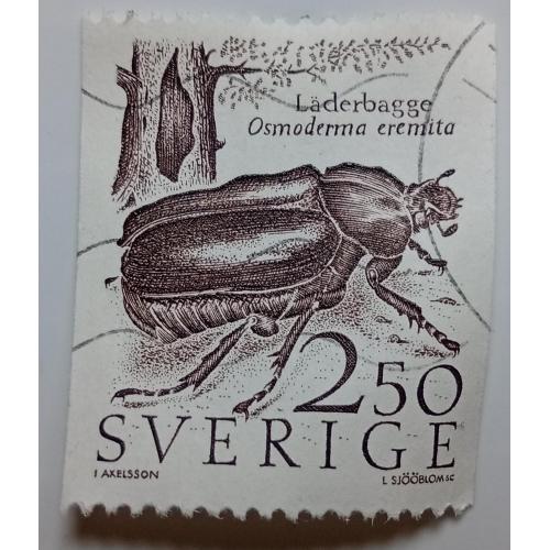Швеция 1987 Жуки, гашеная(I)