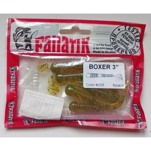 Силиконовые приманки Fanatik Boxer 3, 005 (7 штук) (новые)