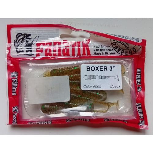 Силиконовые приманки Fanatik Boxer 3, 005 (8 штук) (новые)