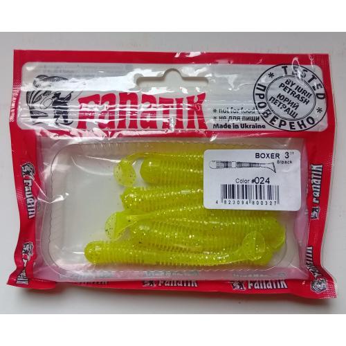 Силиконовые приманки Fanatik Boxer 3, 024 (8 штук) (новые)