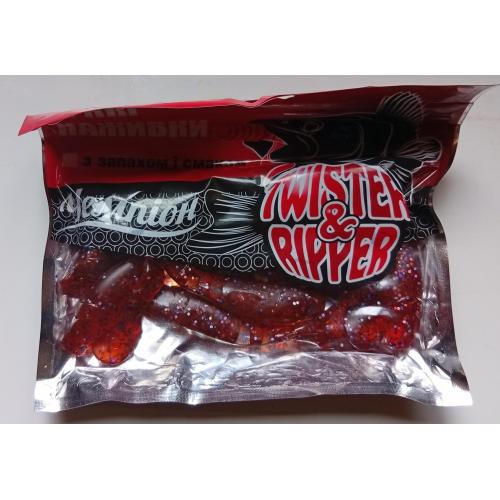 Силиконовые приманки Twister &amp; Ripper СМ85-23-00 (новые)