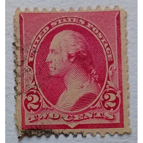 США 1890 Джордж Вашингтон, 2с, гашеная