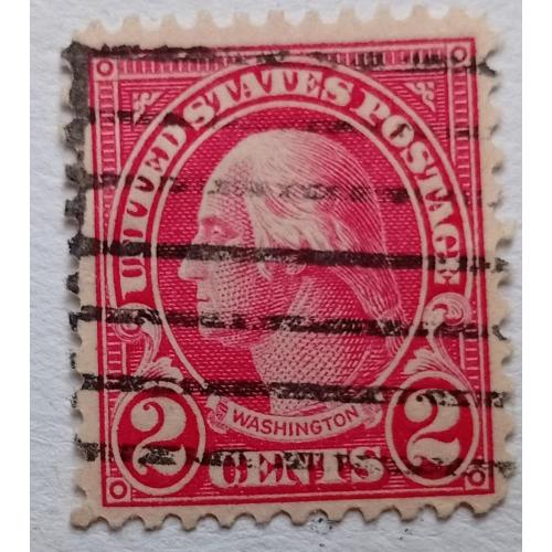 США 1923 Джордж Вашингтон, 2с, гашеная(I)
