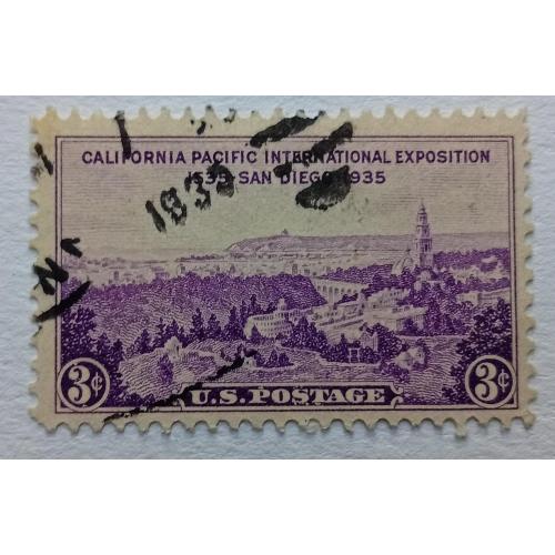 США 1935 Сан-Диего, гашеная