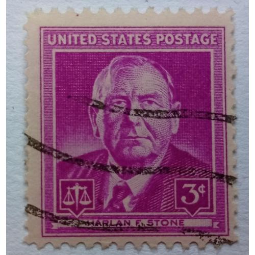 США 1948 Харлан Стоун, гашеная