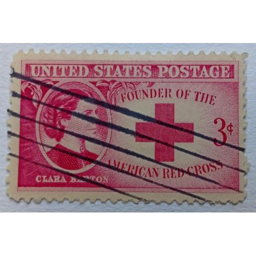 США 1948 Красный крест, гашеная