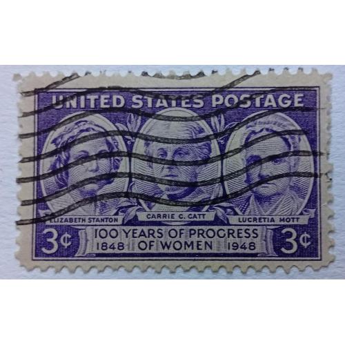 США 1948 Прогресс женщин, гашеная