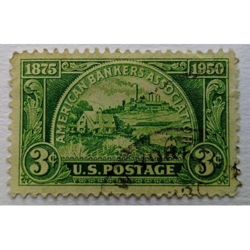 США 1950 Ассоциация американских банков, гашеная