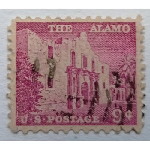 США 1954 Аламо, гашеная