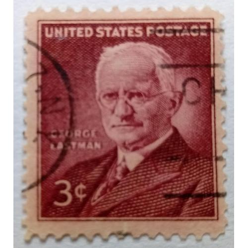 США 1954 Джордж Истмен, гашеная