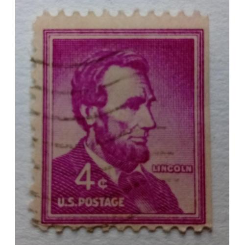 США 1954 Линкольн, гашеная(II)
