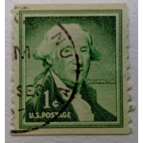 США 1954 Вашингтон, гашеная