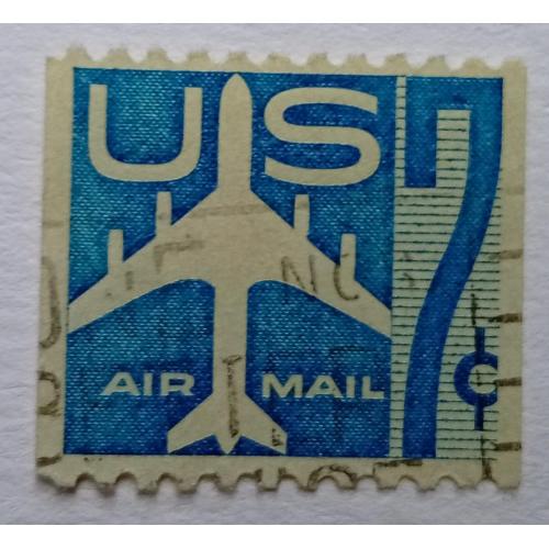 США 1958 Авиапочта, гашеная
