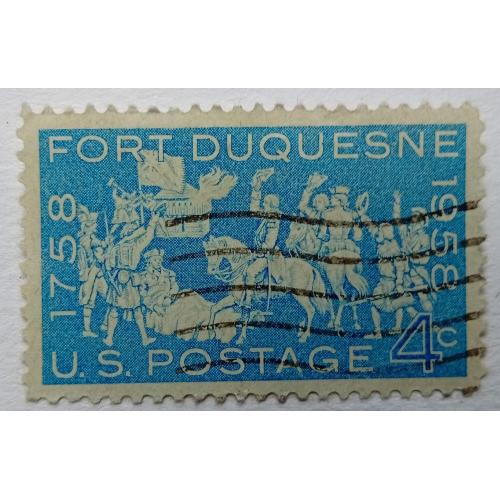 США 1958 Форт Даквесн, гашеная
