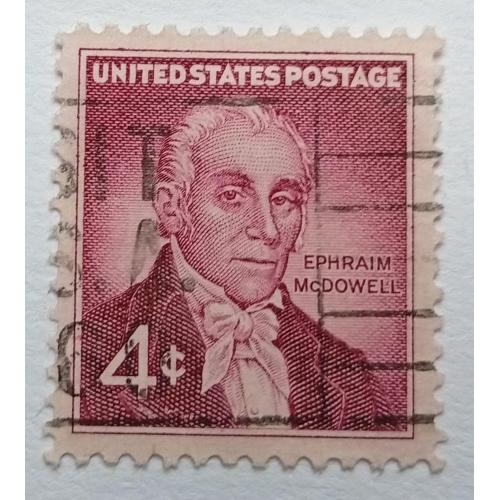 США 1959 Эфраим Макдауэлл, гашеная