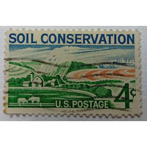 США 1959 Охрана почвы, гашеная