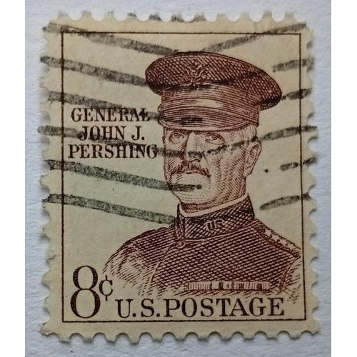 США 1961 Генерал Джон Першинг, гашеная
