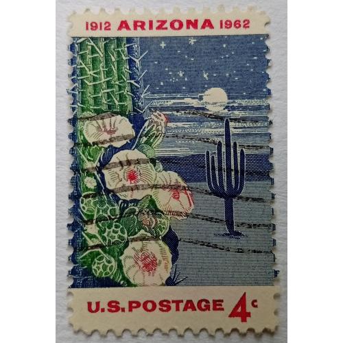 США 1962 Аризона, гашеная