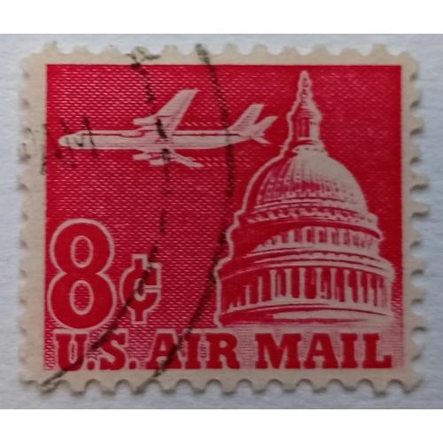 США 1962 Авиапочта, гашеная(I)