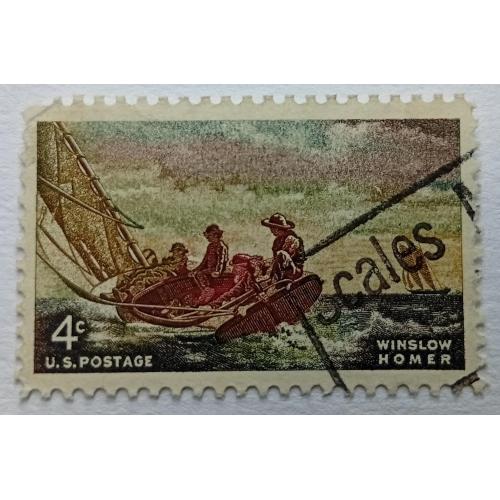 США 1962 Уинслоу Хомер, художник, гашеная