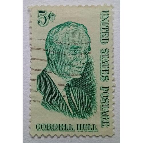 США 1963 Корделл Халл, гашеная
