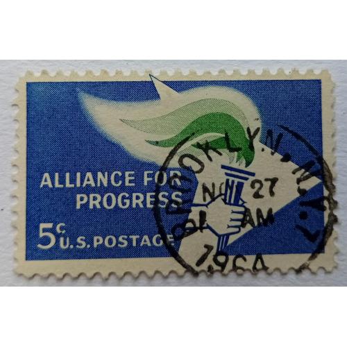 США 1963 Прогрессивный альянс, гашеная