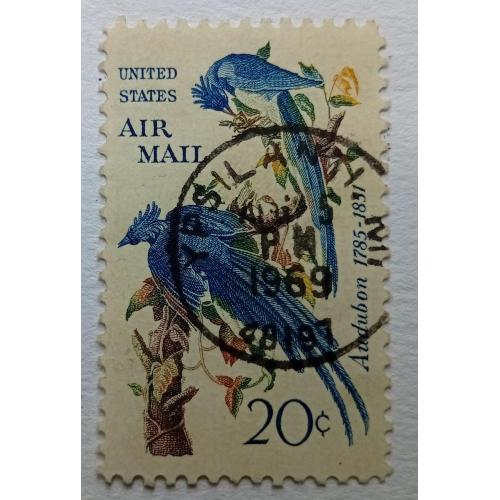 США 1963 Сойки, птицы, гашеная(I)