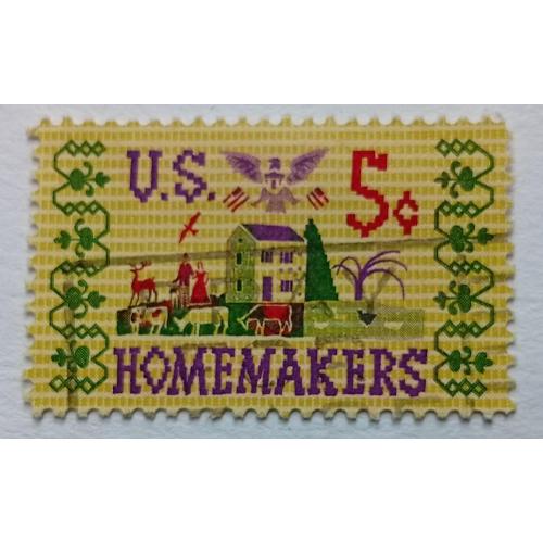 США 1964 Домохозяйки, гашеная