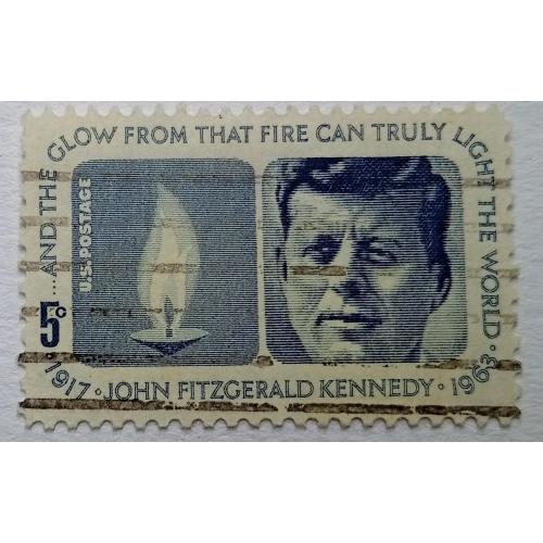 США 1964 Джон Кеннеди, гашеная