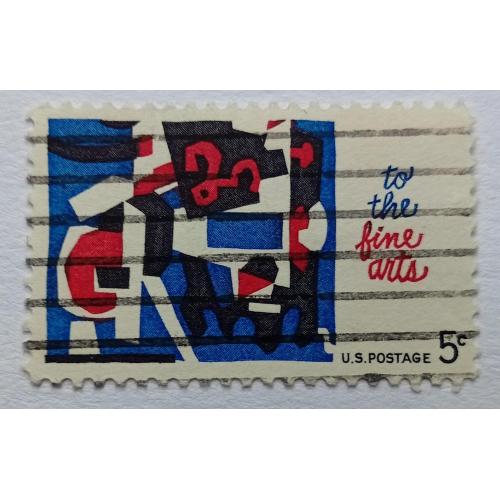 США 1964 Искусство, арт, гашеная(II)