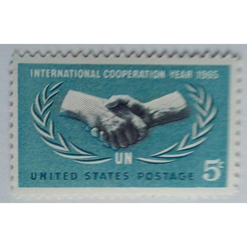 США 1965 20 лет Международной кооперации, MNH