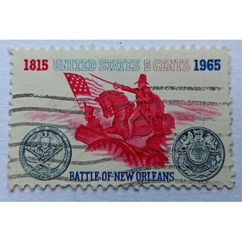 США 1965 Битва за Новый Орлеан, гашеная
