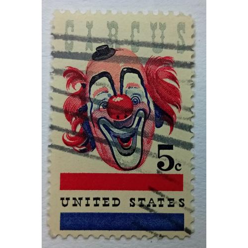 США 1966 Цирк, гашеная