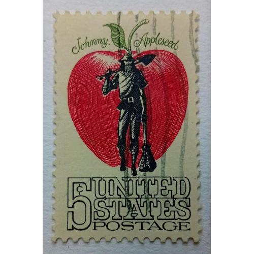США 1966 Джонни Эпплсид, гашеная