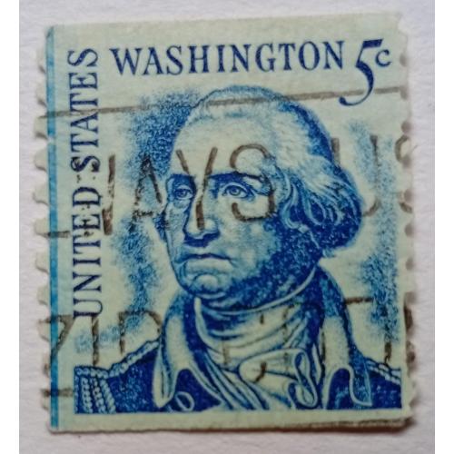 США 1966 Джордж Вашингтон, гашеная(IV)