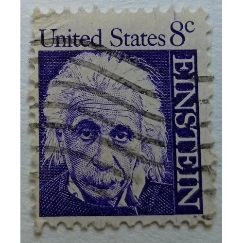США 1966 Эйнштейн, гашеная