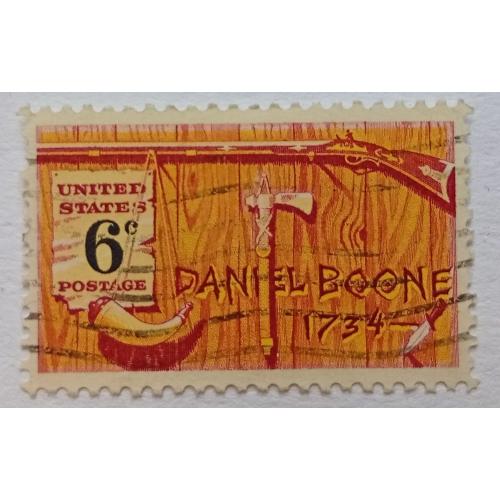 США 1968 Дэниел Бун, гашеная