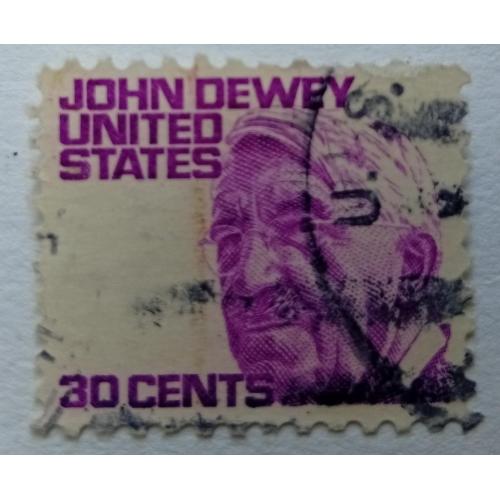 США 1968 Джон Дэвей, гашеная