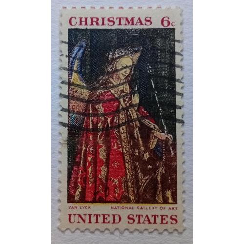 США 1968 Рождество, гашеная(I)